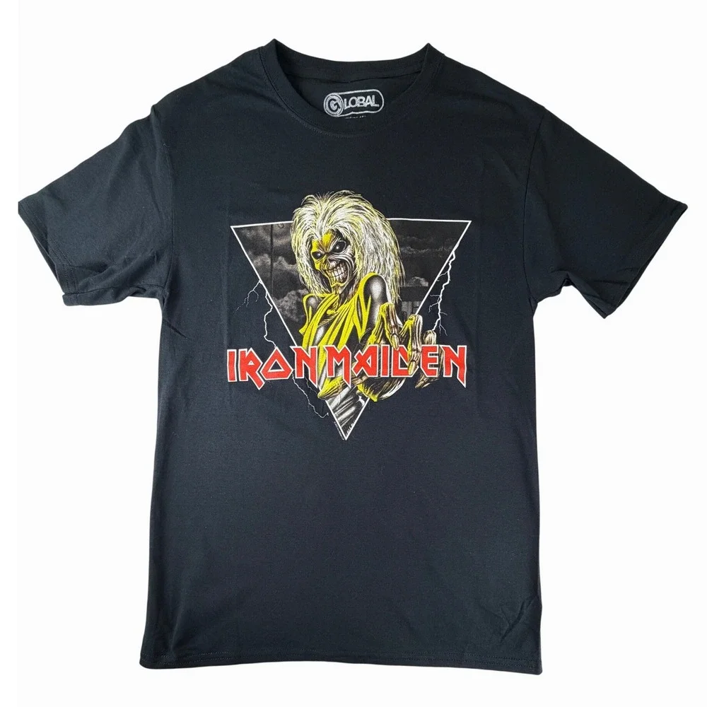 Iron Maiden Eddie Graphic‎ Tee – Official Licensed – Black – Small